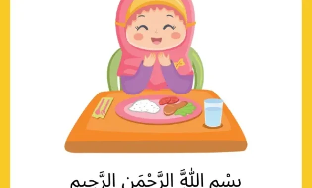 Worksheet Anak Muslim Kalimat Thayyibah