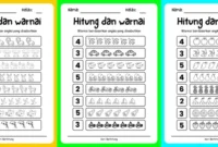 Worksheet Anak Seri Berhitung